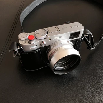 Камера Металлическая Бленда Объектива Винт Переходное Кольцо 49 мм Для FUJI X100V X100F X100T X100S X100 x-100 X70 Заменить Fujifilm LH-X100 AR-X100  4