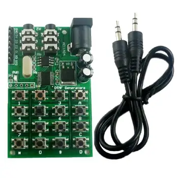 Клавиатура, модуль генератора DTMF, аудиокодер, плата передатчика для Arduino UNO Pro  3