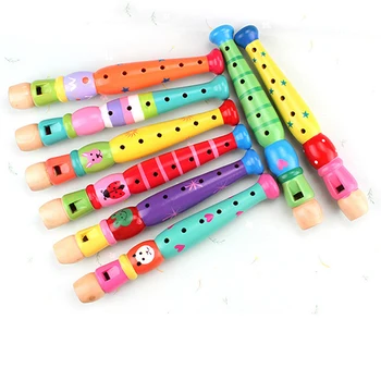 Короткий звук флейты, Детский Деревянный духовой музыкальный инструмент для детей, Обучающие музыкальные инструменты для детей, детская музыка  3