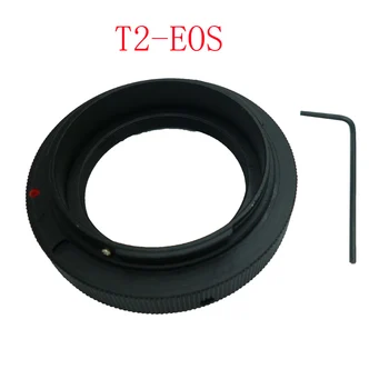 Крепление T2 T к кольцевому адаптеру объектива Canon-EOS T2-EOS 5D 7D 50D 60D 550D 500D 600D 700D 1000D 1200D T5i T4i T3i T2i T1i  4
