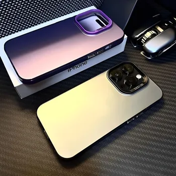 Лазерный Металлический Матовый Чехол Aurora Skin Для Телефона HONOR 90 80 70 60 50 Pro Magic 5 Lite X9A X40 X50 Huawei P60 P50 P40 P30 Чехол  5