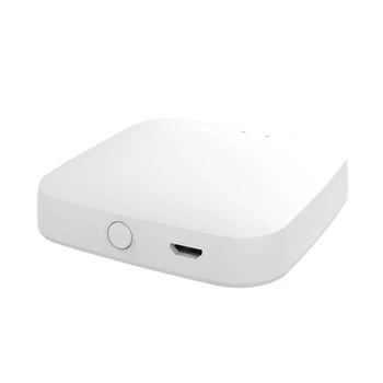 Многорежимный интеллектуальный шлюз ZigBee WiFi Bluetooth Mesh Hub Работает с приложением Tuya Smart, голосовое управление через Alexa Google Home  10