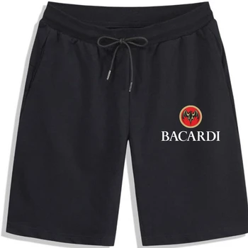 Мужские шорты с логотипом Bacardi, черные шорты для мужчин, мужские шорты, новинка, мужские шорты, женские  1