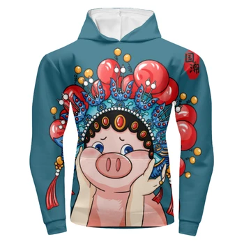 Мужской пуловер с капюшоном, толстовка с 3D-принтом для взрослых, графический свитер с капюшоном, верхняя одежда, спортивные толстовки, пуловер для бега (22182)  5