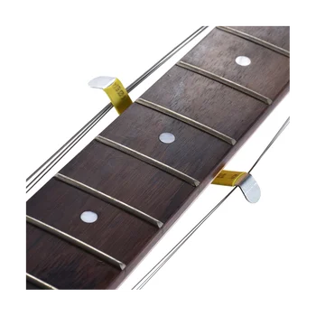 Набор для полировки гитарных инструментов, напильник для снятия фаски, Разделитель струн, Прокладка проволоки, Треугольная линейка для выравнивания, Наждачная бумага Luthier  4