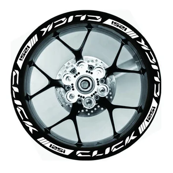 Наклейка на моторное колесо Click 125 Mags, наклейка на обод для виниловых наклеек для мотоциклов  1