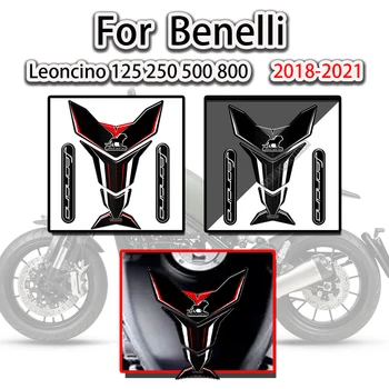 Наклейки для мотоциклов, защитный обтекатель для Benelli Leoncino 125 250 500 800, Наклейки для топливного бака, Эмблема, Значок, Логотип 2018-2021  5