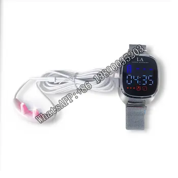 Наручные часы для домашнего использования TJ-HE001 Терапевтический аппарат для лечения высокого кровяного давления Медицинским лазером Физиотерапевтическое оборудование  0