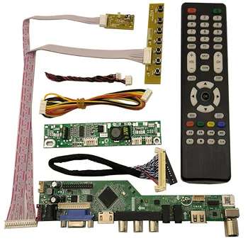 Новый комплект ТВ-мониторов LTM230HT10 LTM230HT11 LTM230HT1 TV + HDMI + VGA + USB ЖК-Светодиодный Экран Плата Драйвера Контроллера 1920X1080 Панель  5