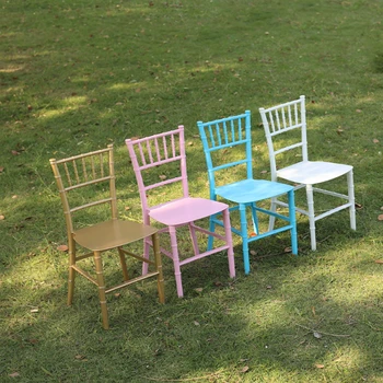 обучающий стул, красочный стул chiavari для детей из детского сада  5