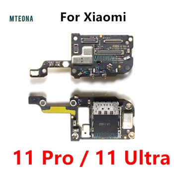 Оригинальная плата для чтения SIM-карт, гибкий кабель для Xiaomi Mi 11 Pro 11 Ultra, запасные части для чтения sim-карт  10