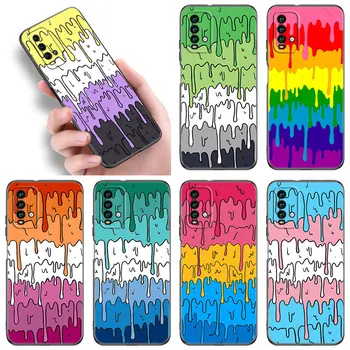 Пастельный Кавайный Чехол Для Телефона Melting Lesbian Pride LGBTQ Для Xiaomi Redmi Note 5 6 9T K20 K40 K50 Pro 7A 8A 9A 9C 9i 10A 10C A1 S2  5