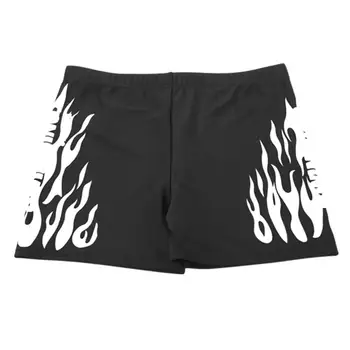 Плавательные шорты, мужские плавки большого размера, 3D-крой, стильные мужские плавки для взрослых из горячих источников  5