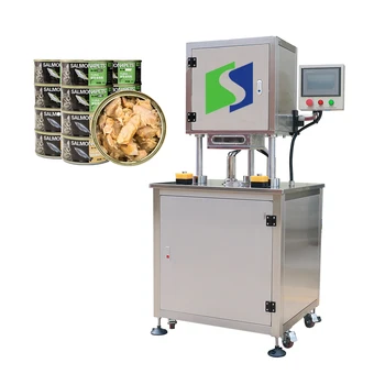 Полуавтоматическая машина для герметизации вакуумных банок с азотом упаковка пищевых продуктов для закаточной машины  2