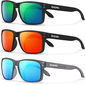 Поляризованные солнцезащитные очки Dalwa унисекс для пеших прогулок, рыбалки, Классические солнцезащитные очки UV400, Мужские очки для вождения.  4