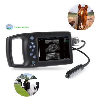 Портативный доплеровский ультразвуковой сканер с цветным экраном Ветеринарный ультразвуковой аппарат Клинический ручной ультразвук для сельскохозяйственных животных  5