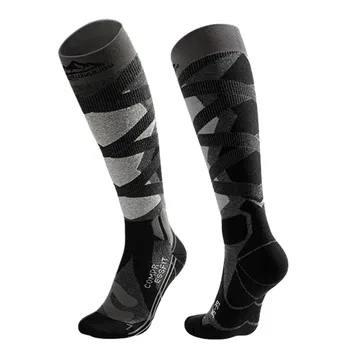 Прочные Высококачественные Практичные Совершенно Новые лыжные носки с градиентом сжатия 360 °, лыжные носки из спандекса, акрила, полиэстера 35-39  5