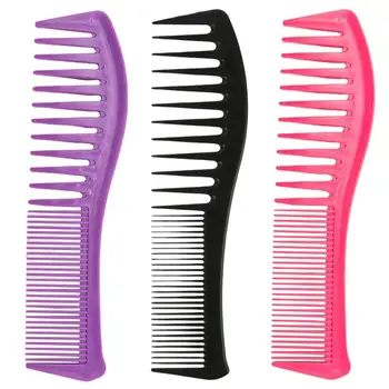 Расческа для волос, защита от стрижки Широкая парикмахерская расческа для прямых волос Короткие волосы  10