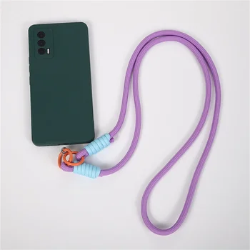 Ремешок Прочный цветной ремешок для мобильных устройств ремешки для мобильных телефонов умной электронике нужна веревка для запястья Модная регулируемая  5