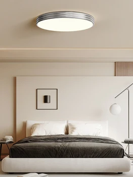 Светодиодный потолочный светильник в скандинавском минималистичном стиле Используется для столовой, спальни, гостиной, кухни, украшения дома с дистанционным управлением с регулируемой яркостью  5
