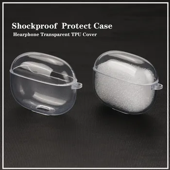 Силиконовый чехол TPU для ZMI Purpods Pro, прозрачный чехол для наушников, противоударная коробка для защиты наушников  10