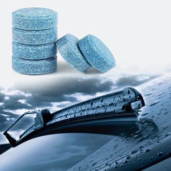 Таблетки для омывателя лобового стекла автомобиля 15/30шт Жидкость для стеклоочистителя автомобиля, концентрированные чистые таблетки, 1 Штука составляет 1,05 галлона R2LC  2