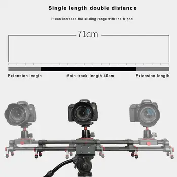 Увеличивающая расстояние одиночная камера с защитой от встряхивания направляющая рейка маховик электрическая направляющая фотография  0
