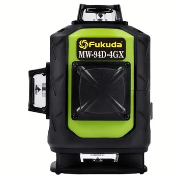 Хорошее качество 4D Зеленый Самонивелирующийся 360 градусов по горизонтали и вертикали 16 линий лазерный уровень 4d/лазерный уровень Fukuda 4D  5